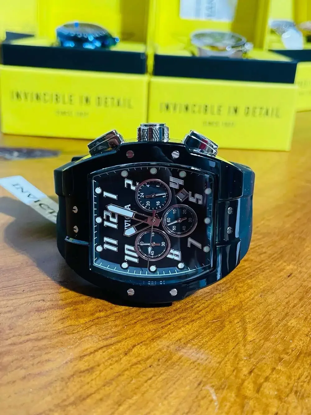 Invicta S1 Rally Kinesia Anatomic Men's Watch 47mm Black (45480)